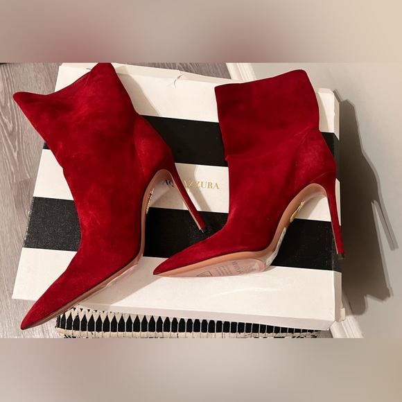 Aquazzura Shoes - 🔥(NWT) Aquazurra Red Boots (39)